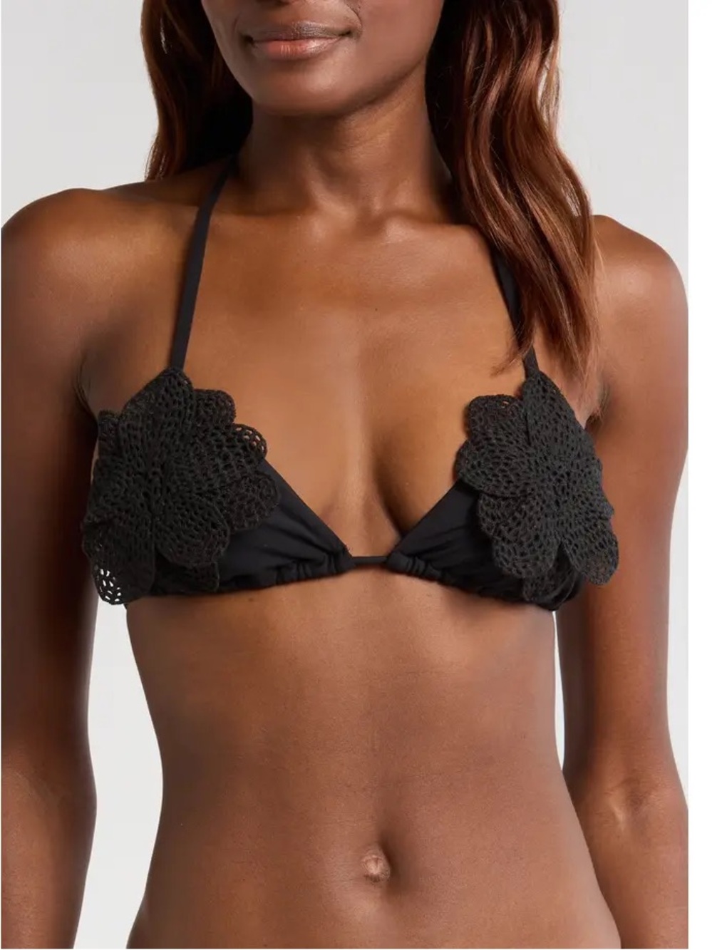 PQ Swim Fleur Triangle String Bikini Top